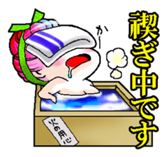 Japanese Oiran stickers "SAORI&SHINO" sticker #14764384
