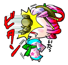 Japanese Oiran stickers "SAORI&SHINO" sticker #14764397