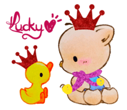 Lucky Heart~Little Pig Amy sticker #14765246