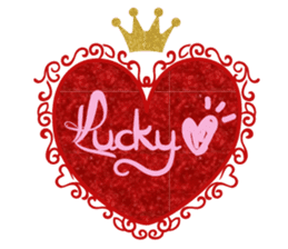 Lucky Heart~Little Pig Amy sticker #14765260