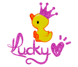 Lucky Heart~Little Pig Amy sticker #14765267