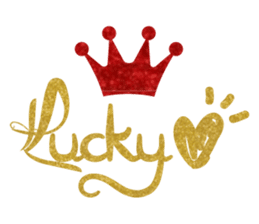 Lucky Heart~Little Pig Amy sticker #14765269