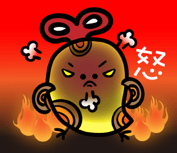 Clockwork chicken sticker #14765368