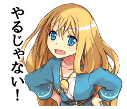 Young Goddess 1 sticker #14765710