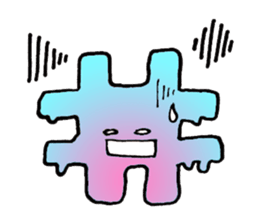 Tag monster sticker #14765845