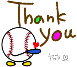 Baseball Softball3(Daily conversation) sticker #14765864