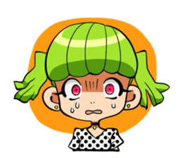 Rabbit and Girl Friend sticker #14766137