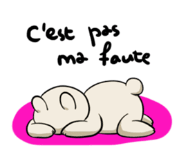 Rabbit and Girl Friend sticker #14766149