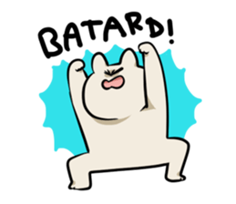 Rabbit and Girl Friend sticker #14766163