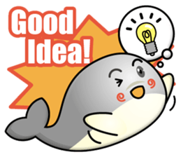 whale boy sticker #14766583