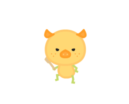 27 & 56:NINA & GORO sticker #14767147