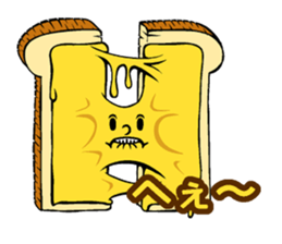 Cheese bread Speak sticker #14768753