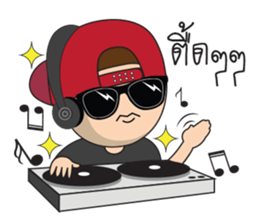 Glasses guy sticker #14768892