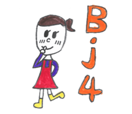 Alice cute girl sticker #14768953