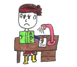 Alice cute girl sticker #14768958