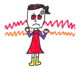 Alice cute girl sticker #14768963