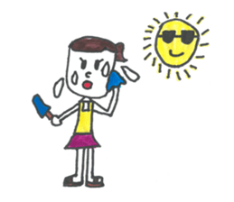 Alice cute girl sticker #14768971