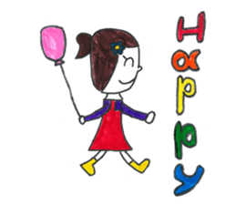 Alice cute girl sticker #14768987