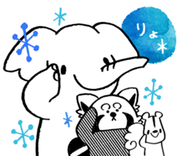 POP*ANIMALS:Heartwarming sticker #14769145