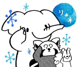 POP*ANIMALS:Heartwarming sticker #14769145