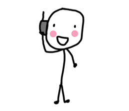 Skinny Guy Version.2 sticker #14769308