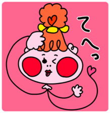 Balloon-type alien "Fuwako" sticker #14769487