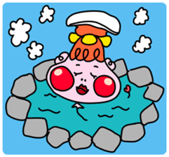 Balloon-type alien "Fuwako" sticker #14769500