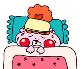 Balloon-type alien "Fuwako" sticker #14769505