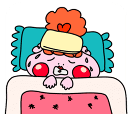 Balloon-type alien "Fuwako" sticker #14769505