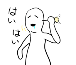 lethargy character sticker #14770262