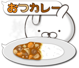 Large size, Rabbit balloon sticker 6 sticker #14770418