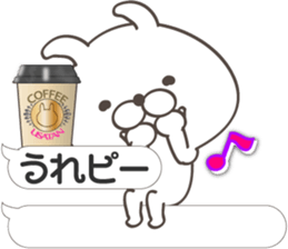 Large size, Rabbit balloon sticker 6 sticker #14770446