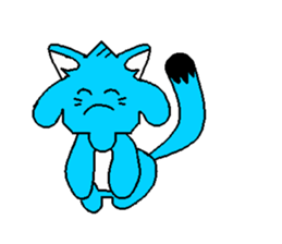 Annenikobu the cutie cat sticker #14771086