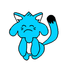 Annenikobu the cutie cat sticker #14771086