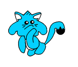 Annenikobu the cutie cat sticker #14771089