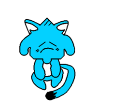 Annenikobu the cutie cat sticker #14771091