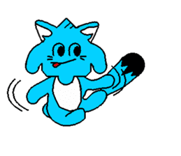 Annenikobu the cutie cat sticker #14771093