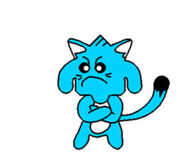 Annenikobu the cutie cat sticker #14771096