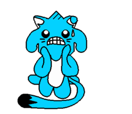 Annenikobu the cutie cat sticker #14771097