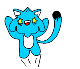 Annenikobu the cutie cat sticker #14771098