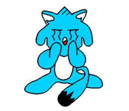 Annenikobu the cutie cat sticker #14771101