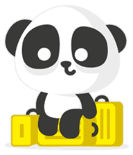 Fluent Panda sticker #14771367