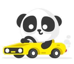 Fluent Panda sticker #14771376