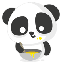 Fluent Panda sticker #14771380