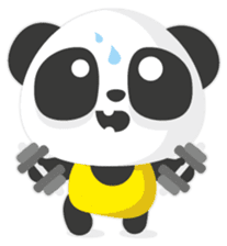 Fluent Panda sticker #14771383