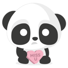 Fluent Panda sticker #14771389