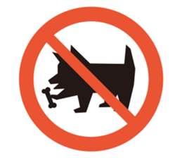 Attention Signs (Terrier) sticker #14771640