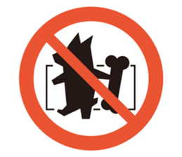 Attention Signs (Terrier) sticker #14771648