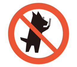 Attention Signs (Terrier) sticker #14771650