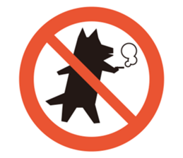 Attention Signs (Terrier) sticker #14771651